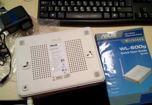 Asus wWL600g Wi-Fi adsl2+ точка доступа (роутер)
