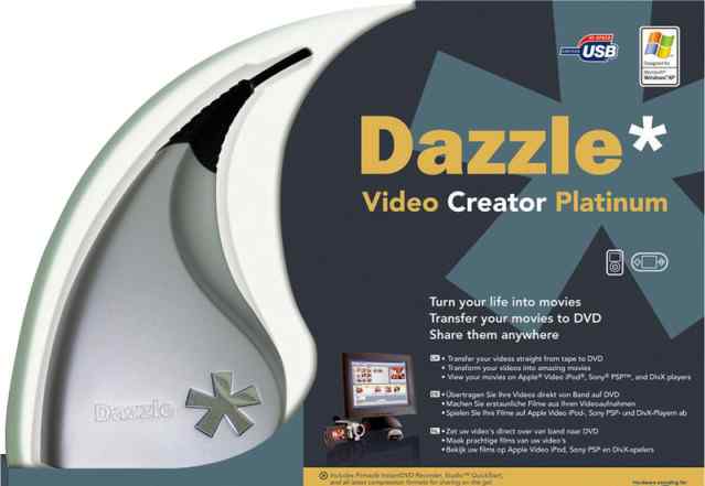 Устройство видеозахвата Pinnacle Dazzle Video