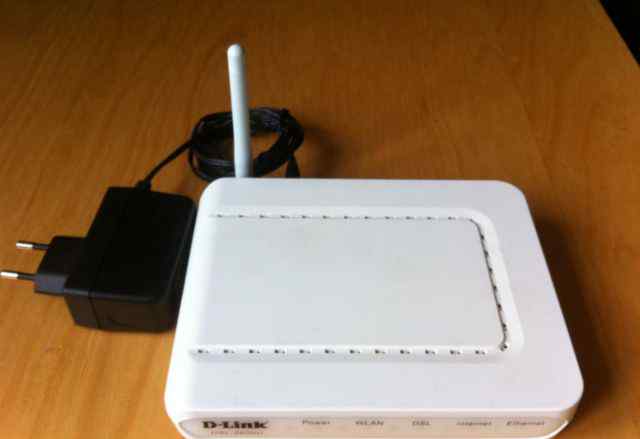Adsl роутер D-Link DSL-2600 с Wi-Fi