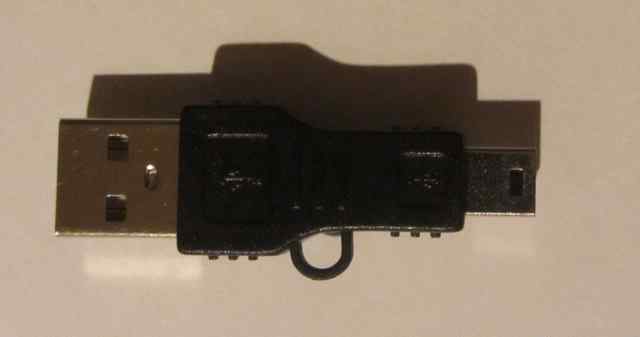 Переходник адаптер mini USB - USB кабель шнур