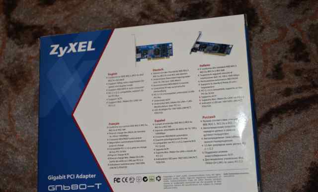 Zyxel GN-680-T Сетевая карта, PCI Gigabit Ethernet