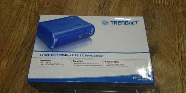 Принт сервер Trendnet TP100-1PU