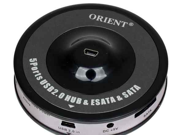 Orient USB2.0 Hub 5 port esata SATA