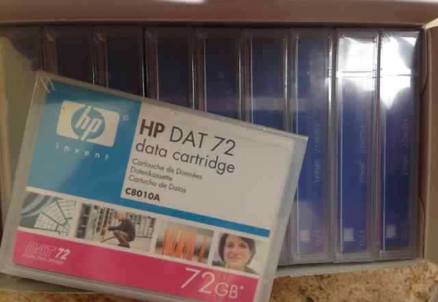 Data cartridge, HP DAT 72