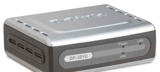Принт-сервер D-Link dp-301u
