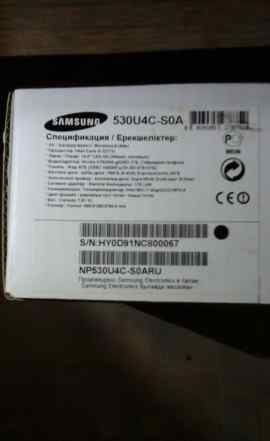 Ультрабук Samsung 530U4C-S0A, 14" новый