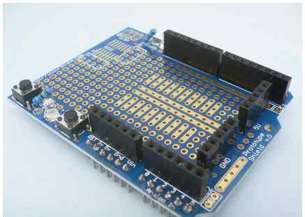 Prototyping shield for arduino
