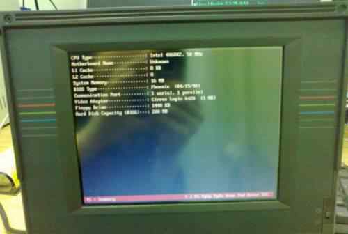 Ноутбук Texas Instruments TravelMate 4000E (1993г)