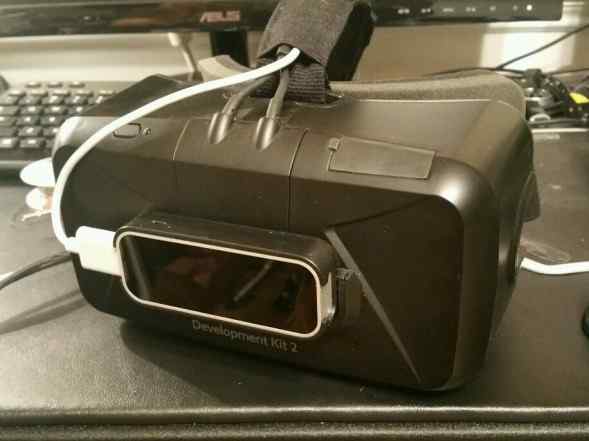 Oculus Rift DK2 с Leap Motion