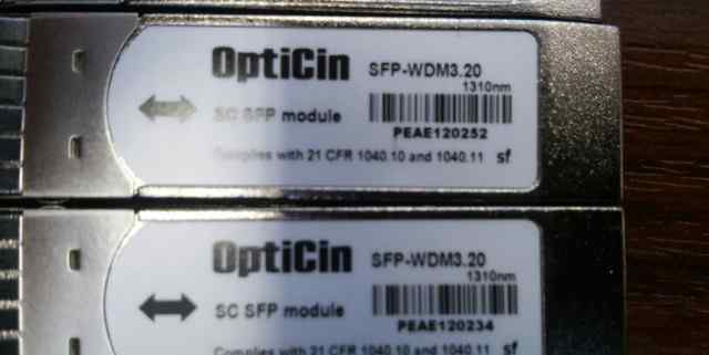 Оптический модуль OptiCin SFP-WDM одноволоконный