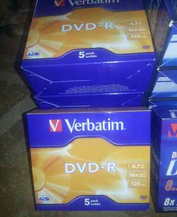 Болванки Verbatim DVD+ R 8.5 GB DL и DVD-R 4.7 GB