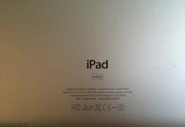 Apple iPad 3 wi-fi cellular 64Gb