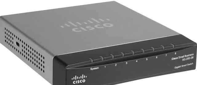 Управляемый коммутатор Cisco SG 200-08t-eu