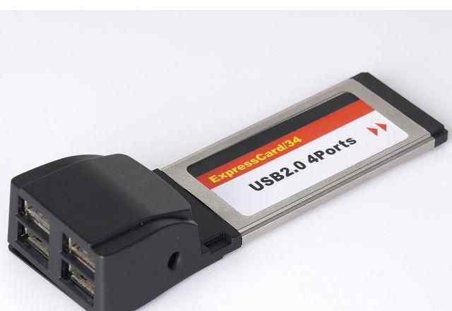 Контроллер USB 2.0 expresscard 34mm