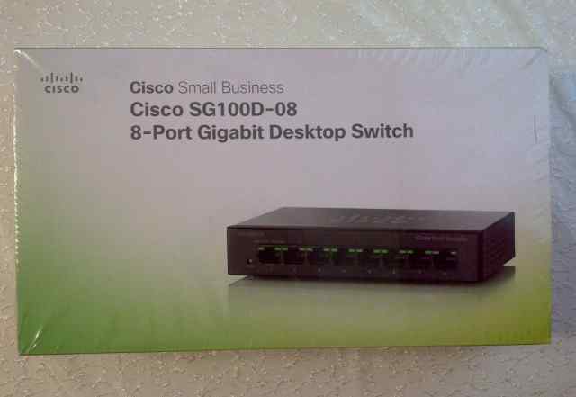 Свич-комутатор, Cisco SG100D-08