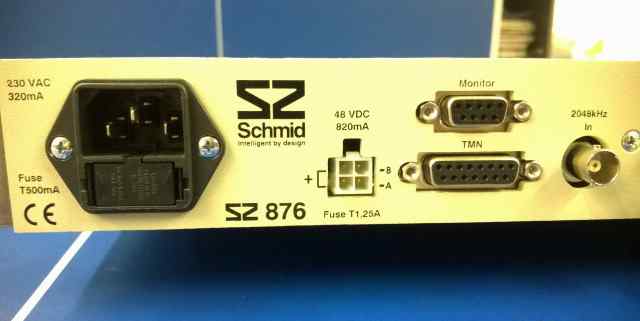 Schmid Telecom SZ 876 19" кассета с модулем