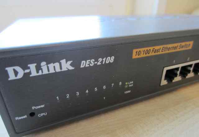Коммутатор D-Link DES 2108