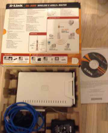DSL-2650U wireless G adsl2+ router