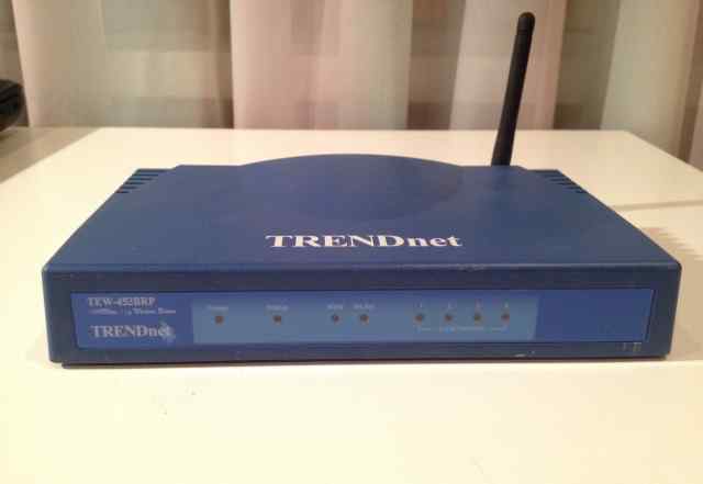 Wi-Fi роутер маршрутизатор Trendnet TEW-452BRP