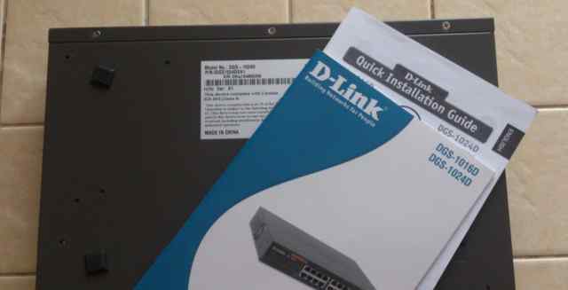 Коммутатор D-Link Dgs-1024D
