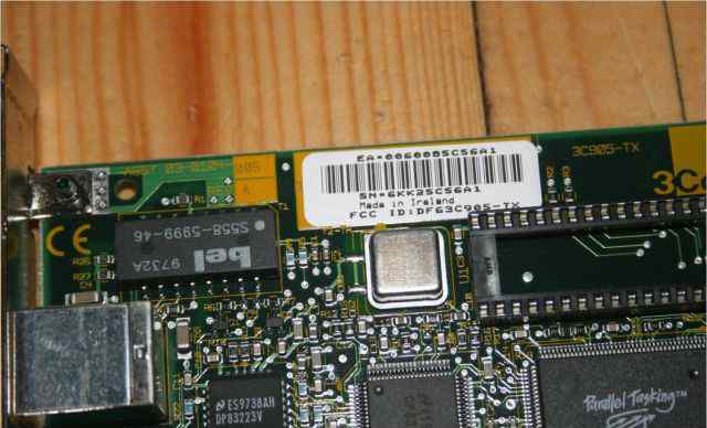 Сетевая карта 3COM 3C905-TX PCI