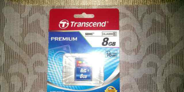 Transcend Premium 8 GB sdhc class 6