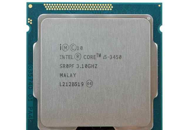  Intel Core i5-3450 Ivy Bridge 3100MHz