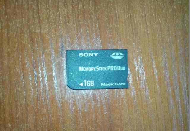 Sony Memory stick pro duo (1 гб)