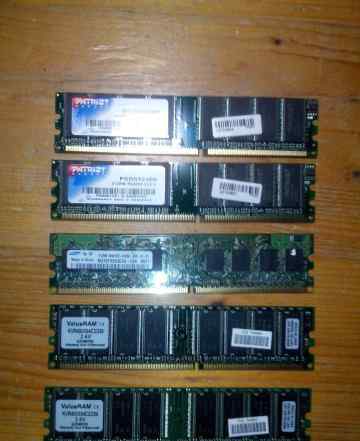 Оперативная память DDR2 512Mb 400-667 мгц