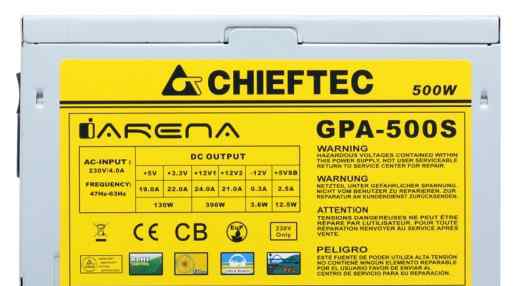 Chieftec GPA-500S 500W OEM