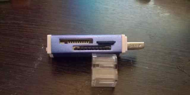 USB-адаптер для MicroSD карт. Ридер