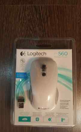 Logitech M560 Новая беспроводная мышь (белая)