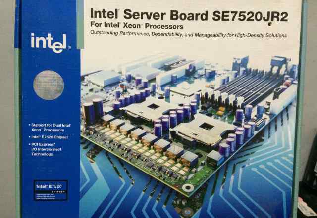 Серверная мат. плата Intel SE7520JR2 б. у