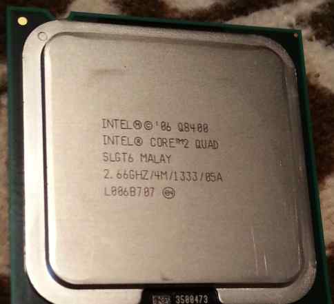 Intel Core 2 Quad Q8400 4 ядра LGA 775