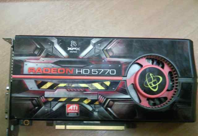  видеокарту Radeon HD 5770 1 gb