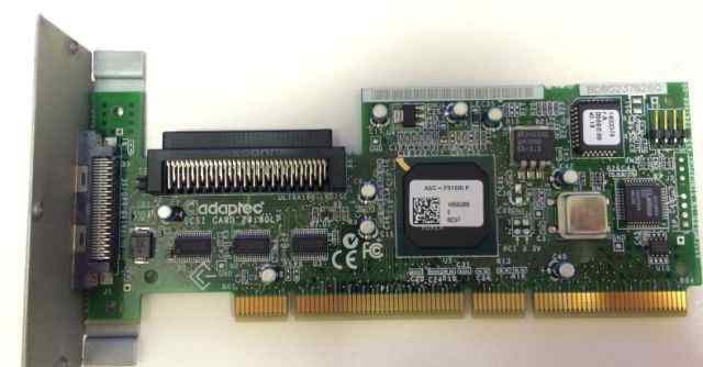 Контроллер Adaptec 29160LP scsi card PCI-X