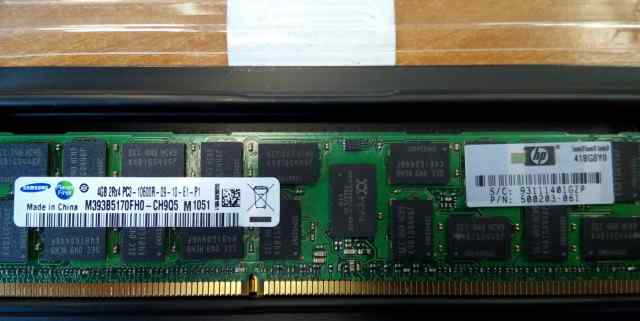 Серверная оперативная память HP 4GB 500203-061