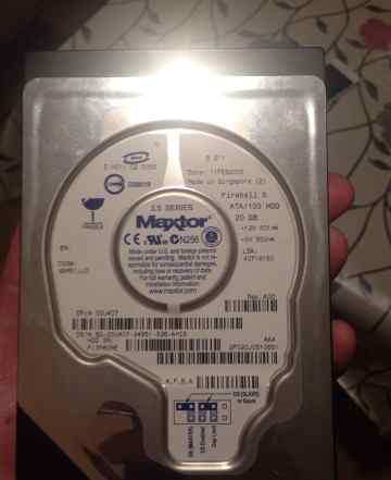 IDE-жесткий диск Maxtor 20 Gb