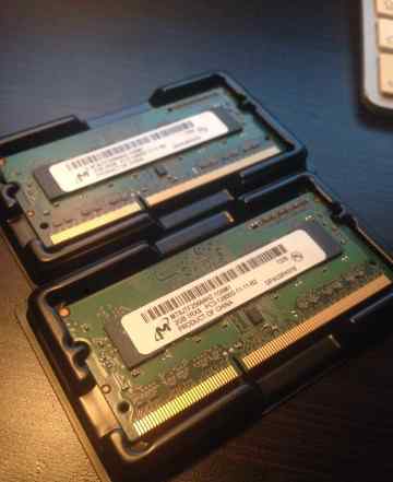 4GB DDR3 2 x 2GB 1600Mhz из мака оригинал