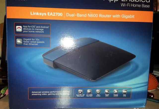 WI-FI маршрутизатор linksys EA2700-EE