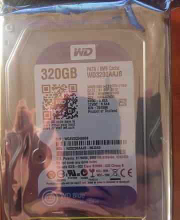 Новый WD IDE 320 GB WD3200aajb