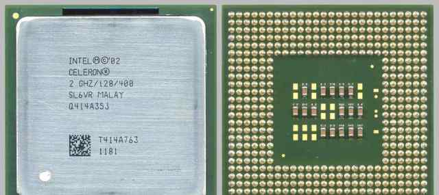  Центральные процессоры Intel Celeron 4 шт