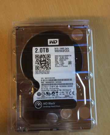Жесткий диск(HDD) WD Black 2 TB WD2003fzex