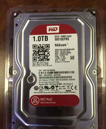 Жесткий диск(HDD) WD Red NAS 1 TB WD10efrx