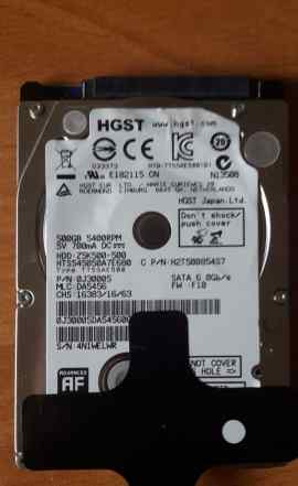 Жесткий диск для ноутбука hgst 2.5 500GB