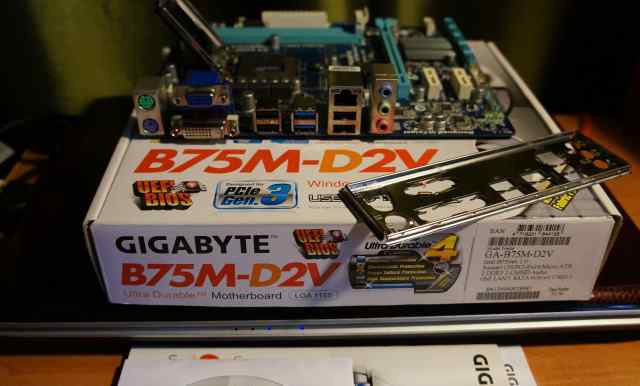 Gigabyte B75M-D2V, сокет 1155