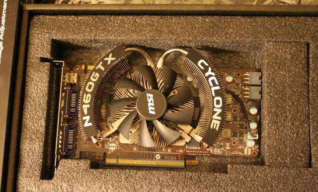 MSI GeForce GTX460 Cyclone OC 1 GB