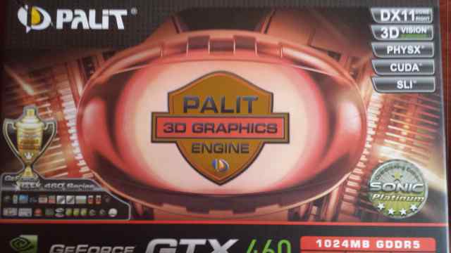 Palit GeForce GTX 460 Sonic Platinum 1 Гб