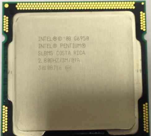  два процессора Intel Pentium G6950 (1156)
