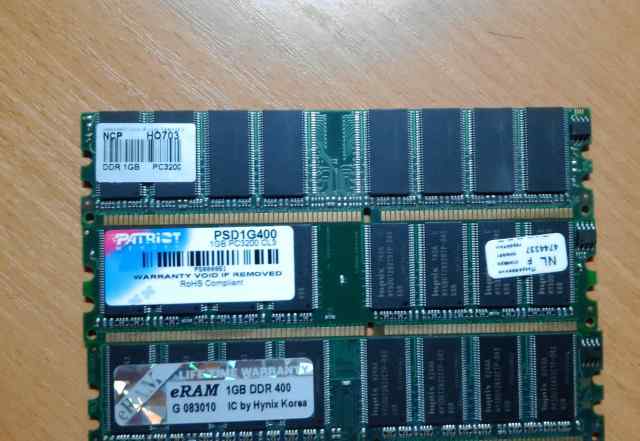 Оперативная память DDR 1Gb